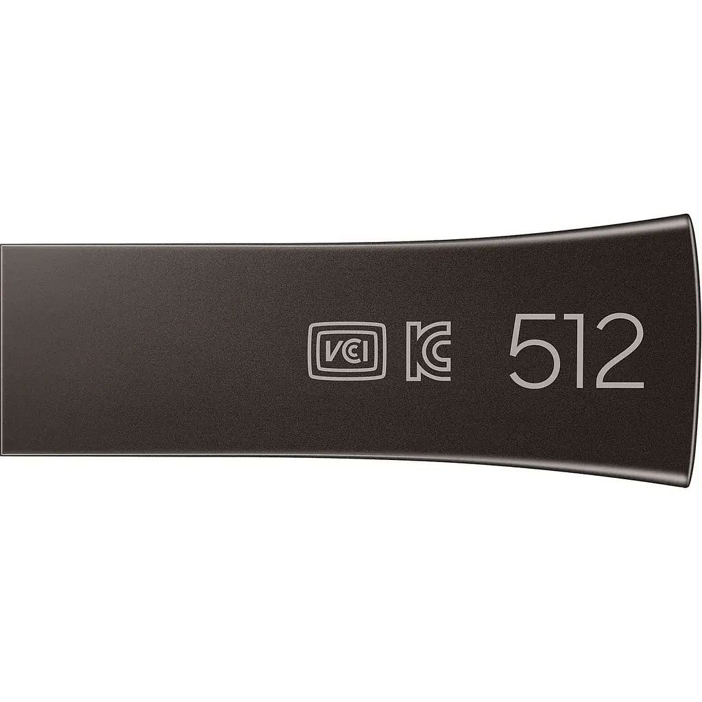 USB флеш-накопитель Samsung Bar Plus 512GB USB-A 3.2 Titan Gray (MUF-512BE4/APC) [136856] - фото 2