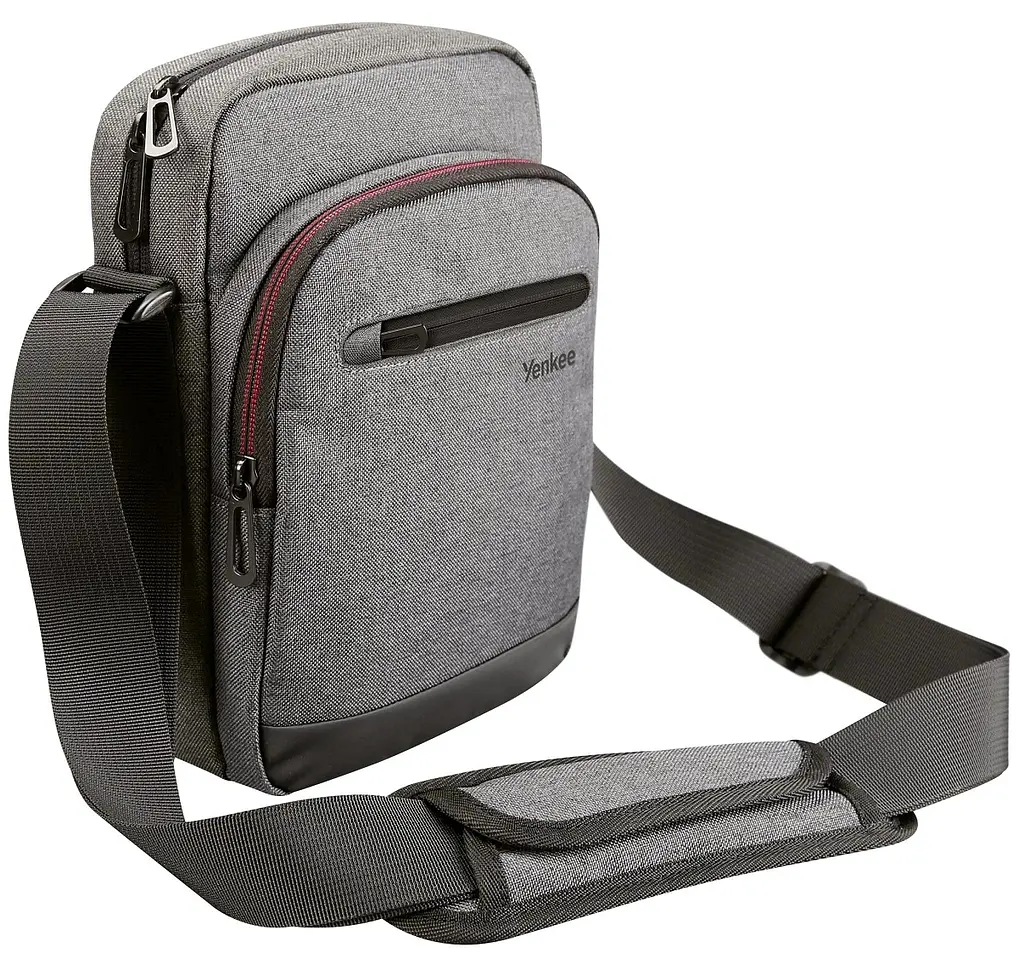 Сумки Portable TARMAC Messenger Bag YBT 1070GY Grey Yenkee sum0028138 - фото 3