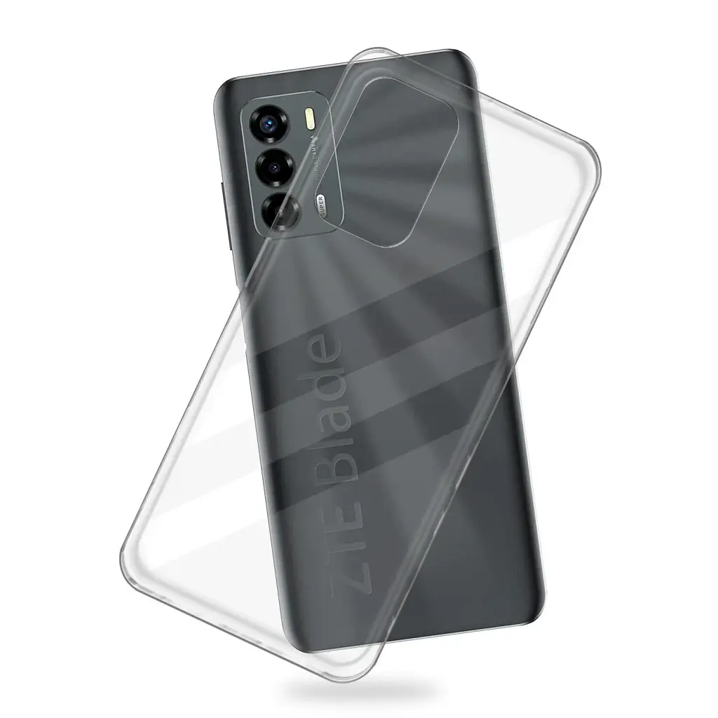 Силиконовый чехол BeCover для ZTE Blade A72 Transparancy (708657) - фото 2
