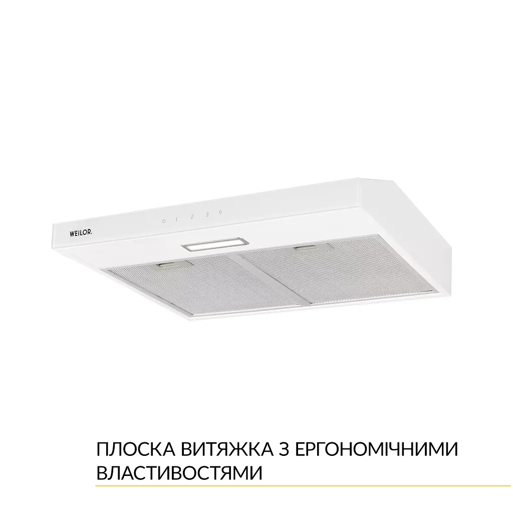 Витяжка плоска WEILOR WPL 5092 WH - фото 3