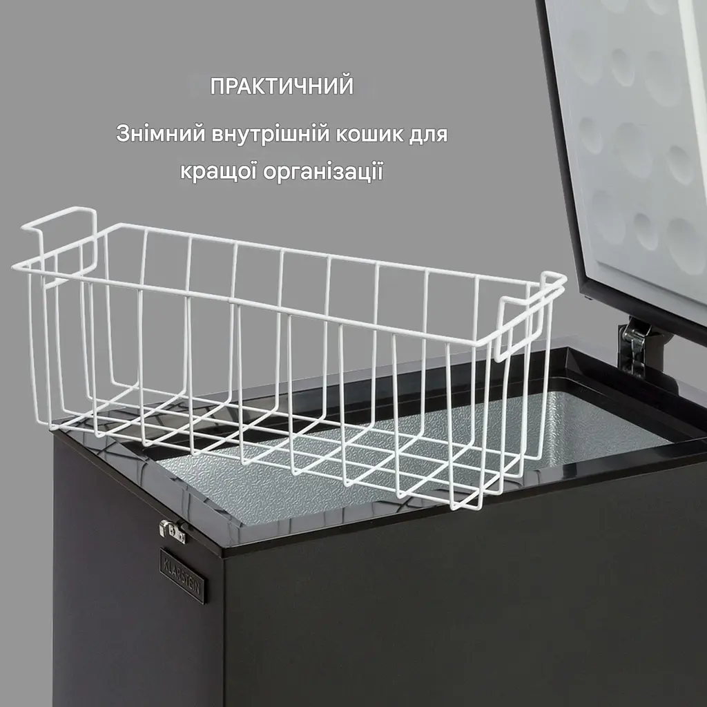 Морозильна камера Klarstein Iceblokk 51 л (10046004) - фото 4