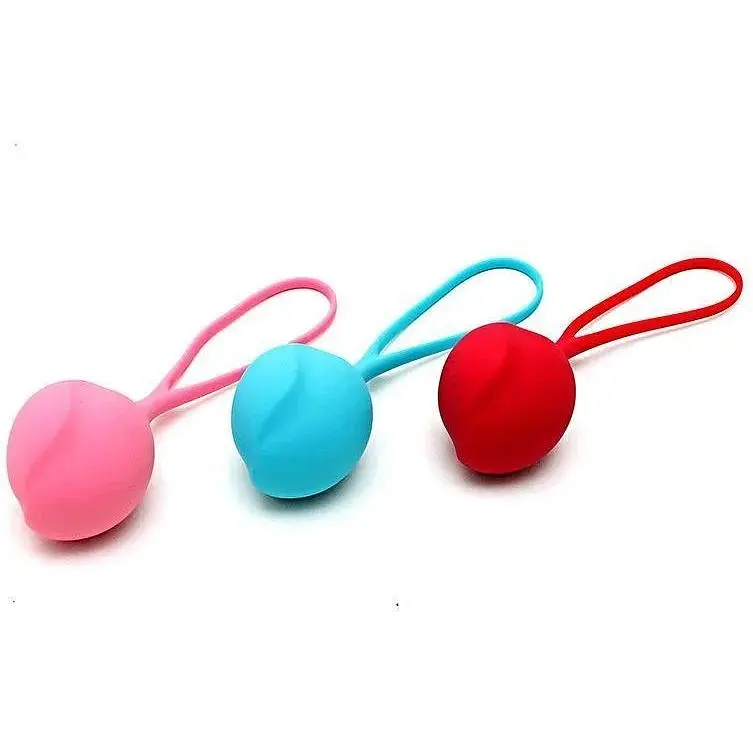 Вагінальні кульки Satisfyer Strengthening Balls діаметр 3.8 см 62-82-98 г монолітні 3 шт. - фото 3