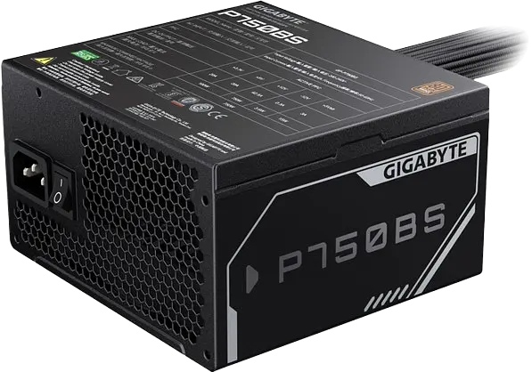 Блок живлення Gigabyte 750W 80+ Bronze (GP-P750BS) - фото 3
