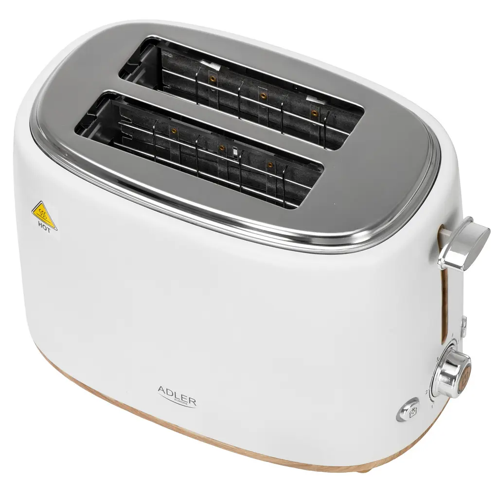 Тостер Adler AD 3225 white - фото 4