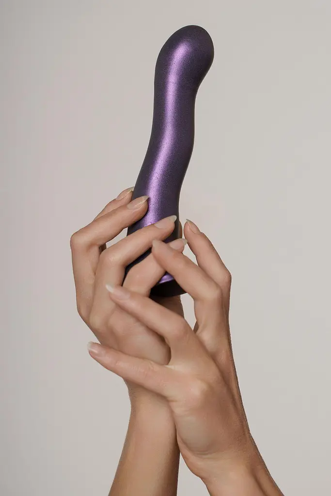 Фаллоимитатор Ouch! Curvy G-Spot Dildo 7apos;apos; 17 cm (фиолетовый) - фото 21