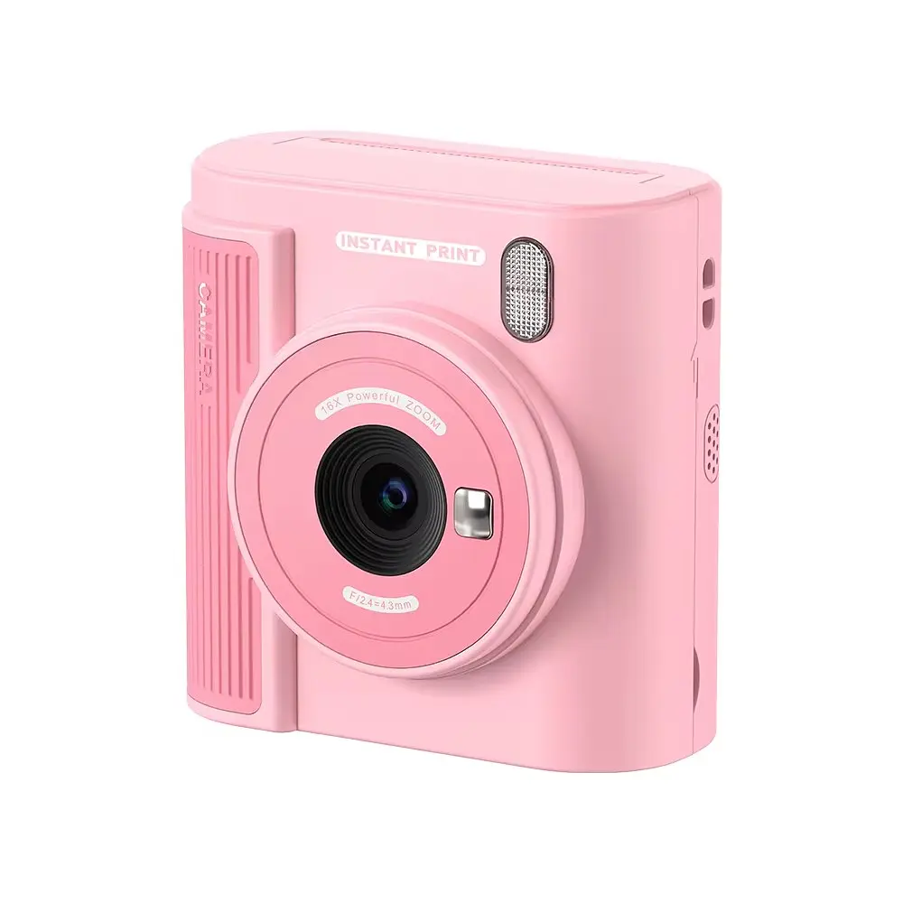 Дитячий фотоапарат Instant Print Camera P99 з миттєвим термодруком (Рожевий) - фото 3