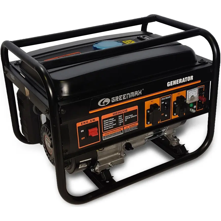 Генератор бензиновий Greenmax MB3600B [108818] - фото 2