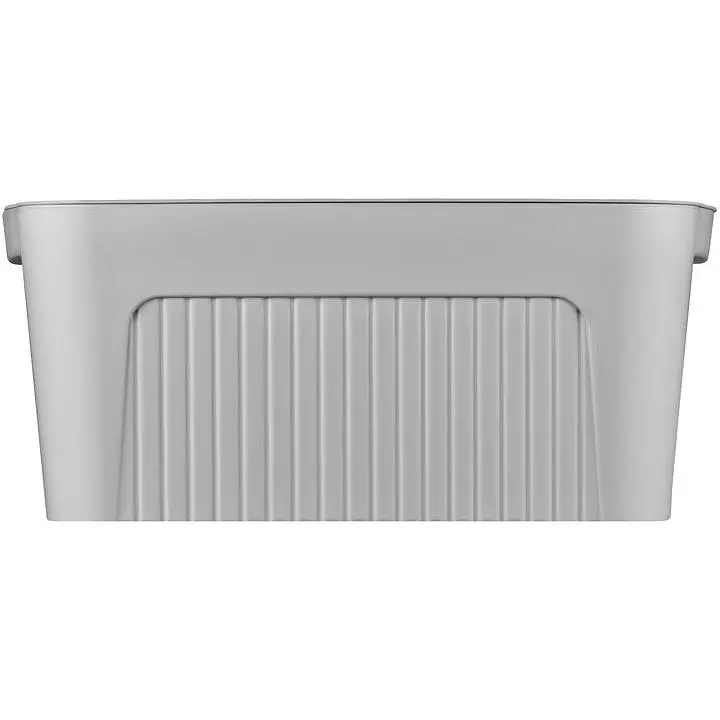 Ящик для зберігання Ardesto 32 x 21.5 x 14 см з кришкою 6 л сірий (ARHC2506G) - фото 4