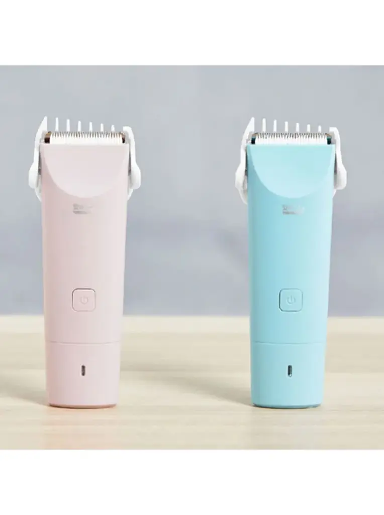 Машинка для стрижки дітей MiJia lusn Mute, Baby Electric Hair Clipper Trimmer Pink - фото 3