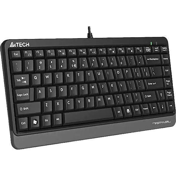 Клавіатура A4Tech Fstyler FKS11 USB Grey (FKS11 USB (Grey)) - фото 2
