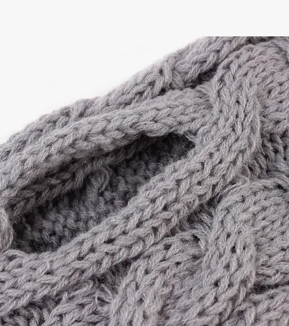 Светр для собак та котів EcoToys Grey M сірий A: 25 см B: 36 см C: 27 см 6943 - фото 5
