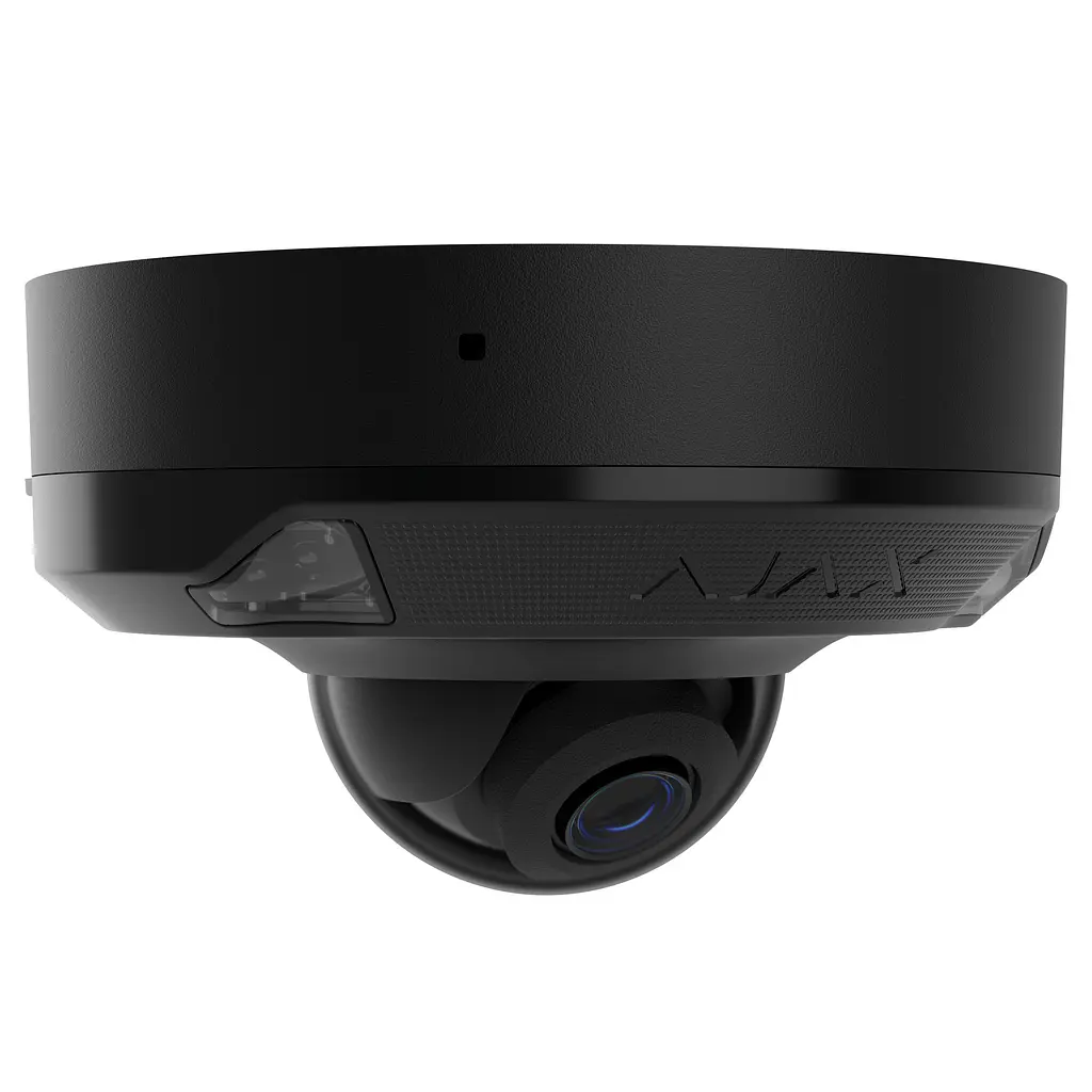 IP-Камера дротова DomeCam Mini HL black, 8мп, 4мм, гібридне підсвічування IR 15м, білий Led 15м Ajax teh0015959 - фото 7