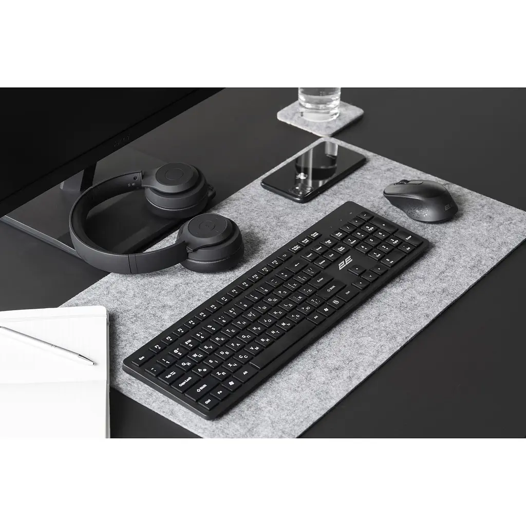 Клавіатура 2E KS260 WL UA Black (2E-KS260WB) [150959] - фото 10