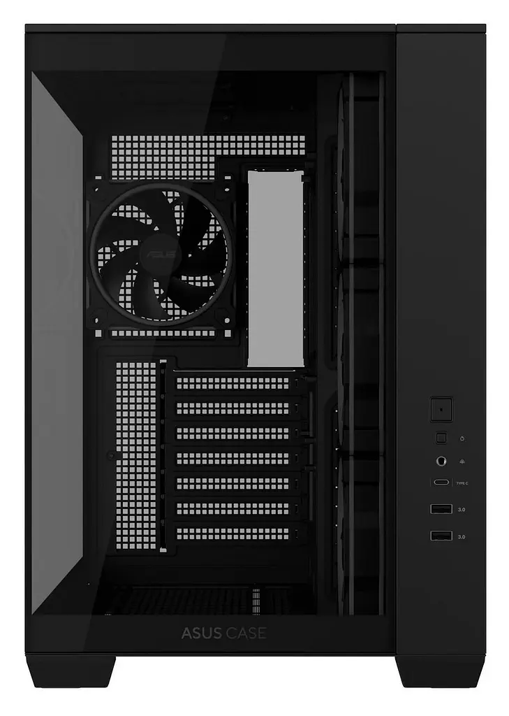 Корпус Asus A32 Plus Tempered Glass без БЖ (90DC00S0-B19000) Black - фото 6