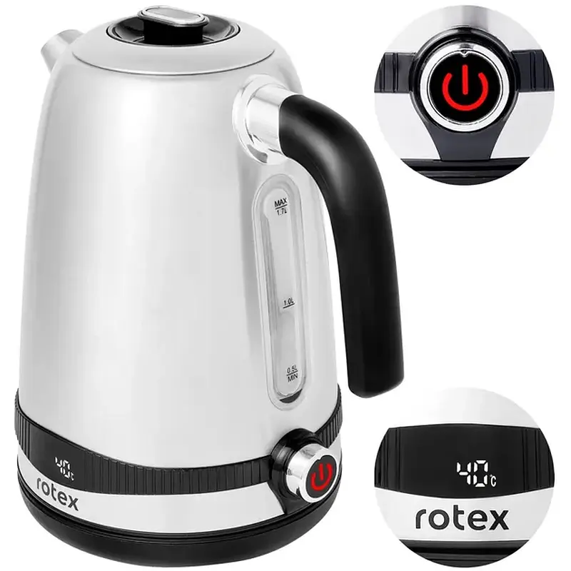 Электрочайник Rotex RKT79-S Smart - фото 3