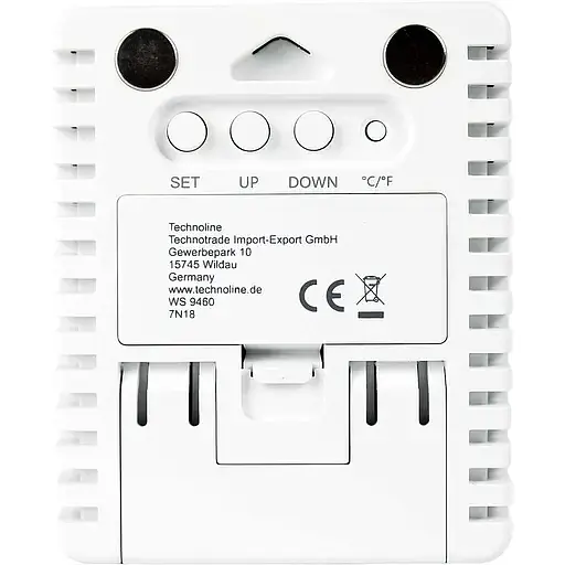 Термогігрометр Technoline WS9460 Silver/White (WS9460) - фото 5