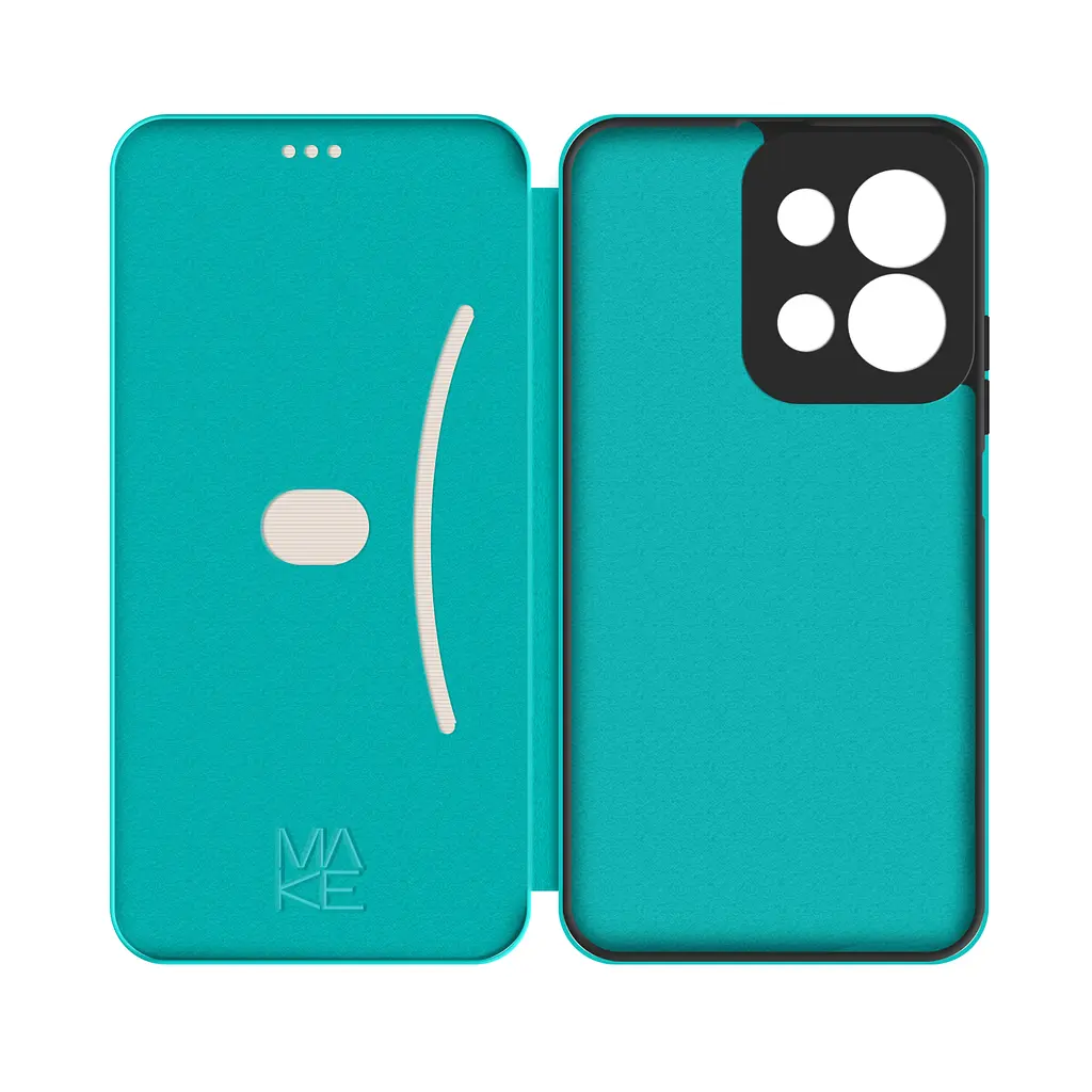 Чохол-книжка MAKE Xiaomi Redmi 15C/Poco C85 Flip Mint Green - фото 4