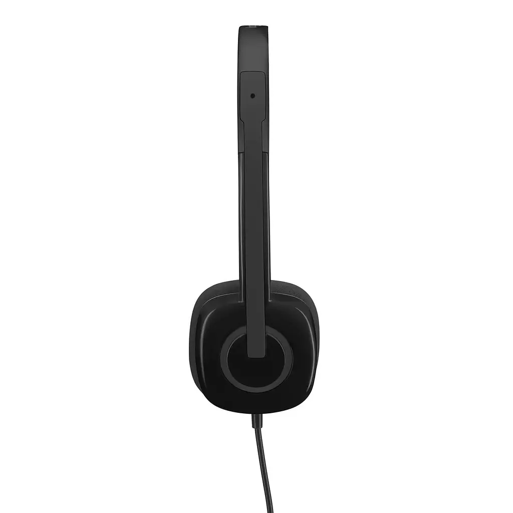 Комп'ютерна гарнітура Logitech H151 Stereo Black (981-000589) - фото 3