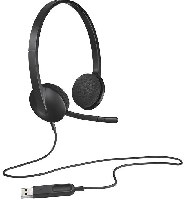 Гарнітура Logitech Stereo Headset H340 (5990386) - фото 5