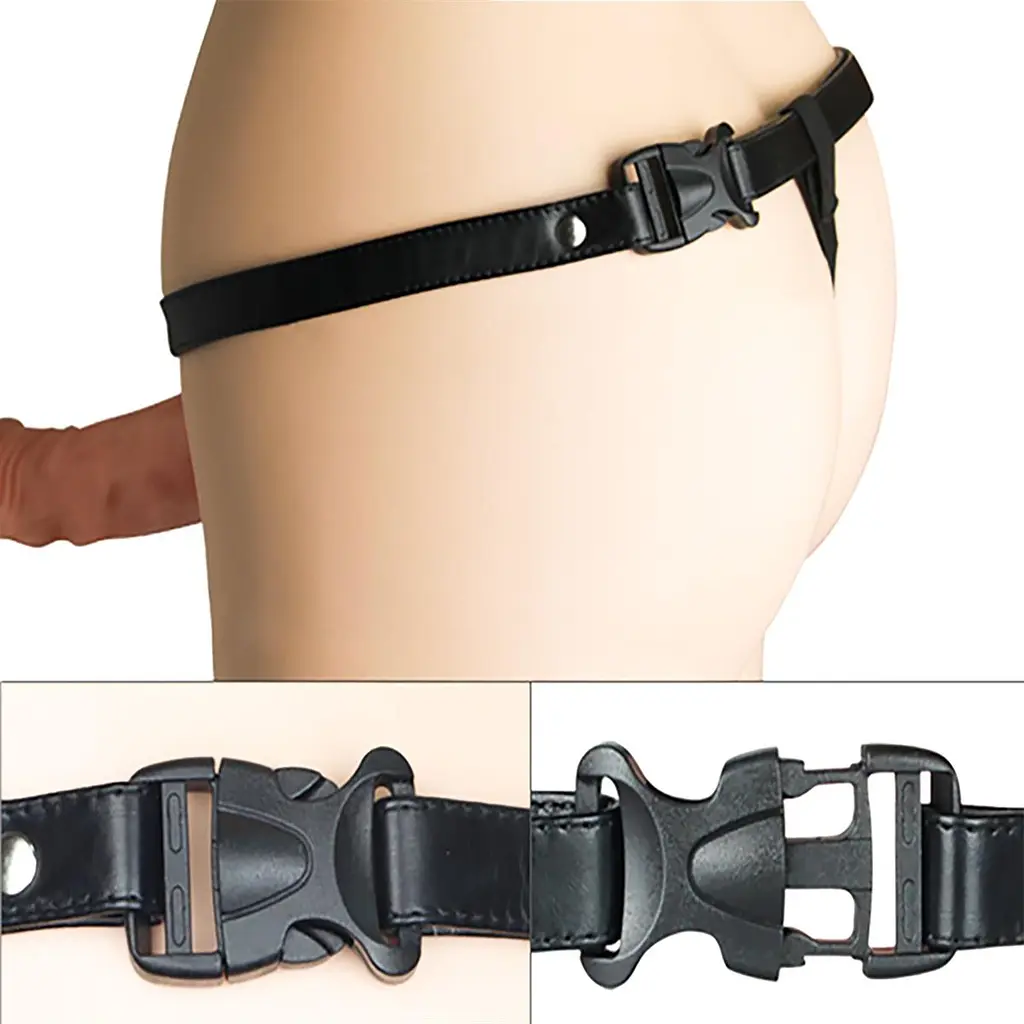 Полый страпон Vibrating Unisex Strap On для пары с пультом управления Love Toy 66-LV3002 22575 - фото 3