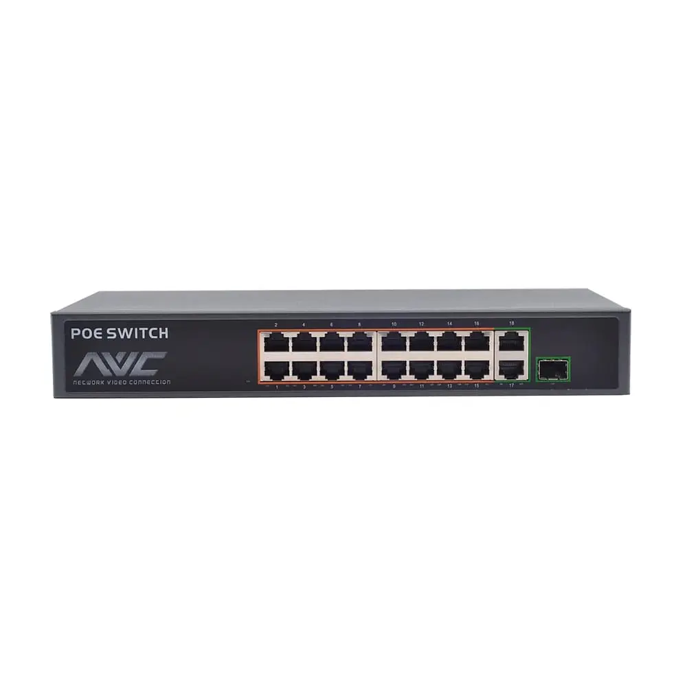 PoE-комутатор 18-портовий NVC-1816GSR (73-00105) - фото 2