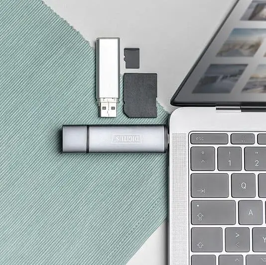Кардрiдер Digitus USB-C/USB 3.0 SD/MicroSD (DA-70886) - фото 6
