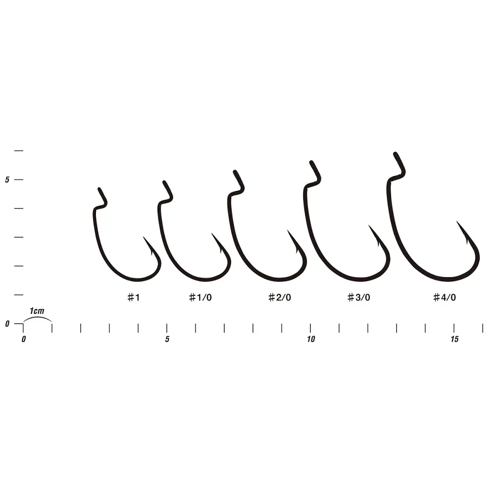 Гачок Decoy Worm13 Kg Hyper 4/0 (4 шт/уп) - фото 2