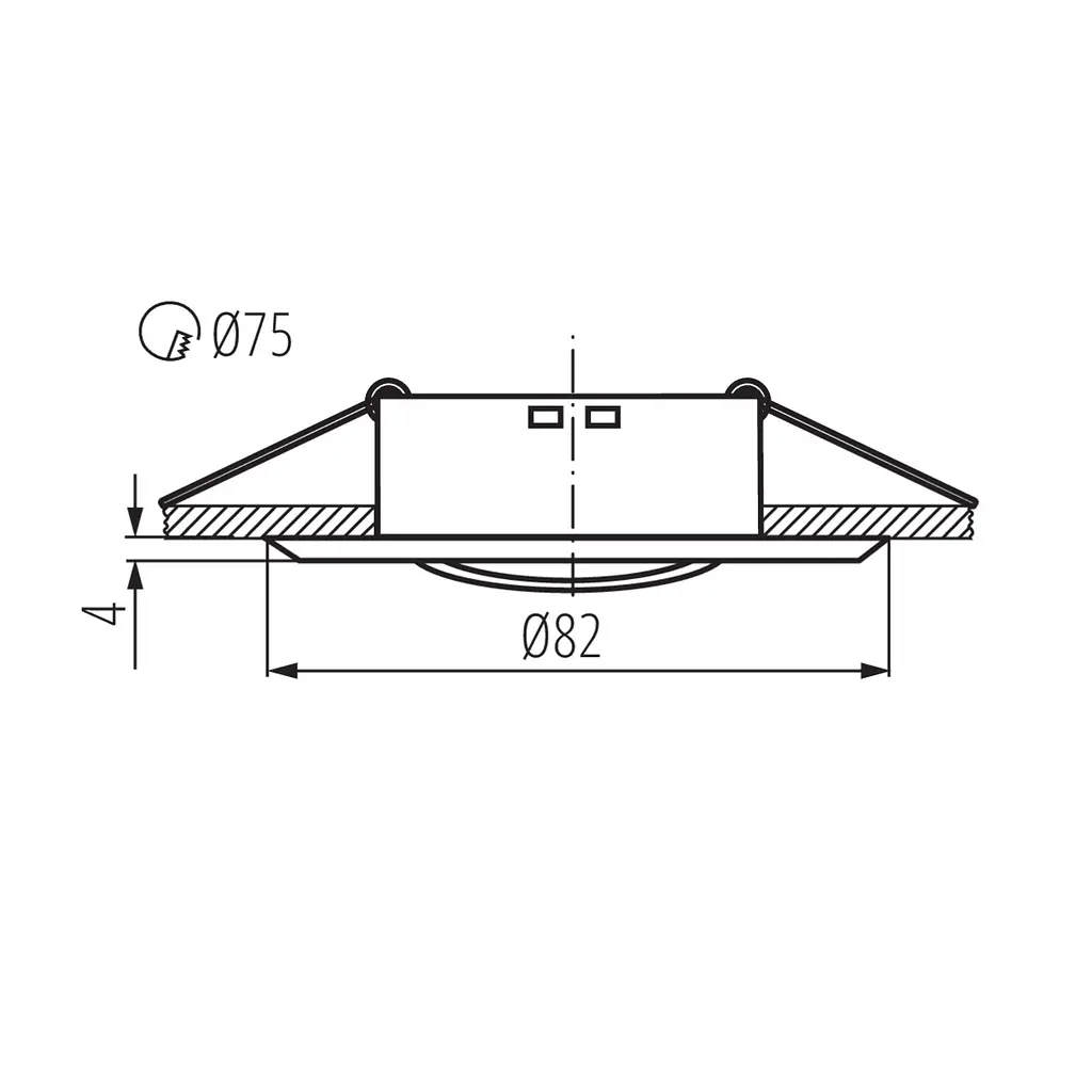 Точковий світильник Kanlux BASK CTC-5515-MPC/N (2804) - фото 3