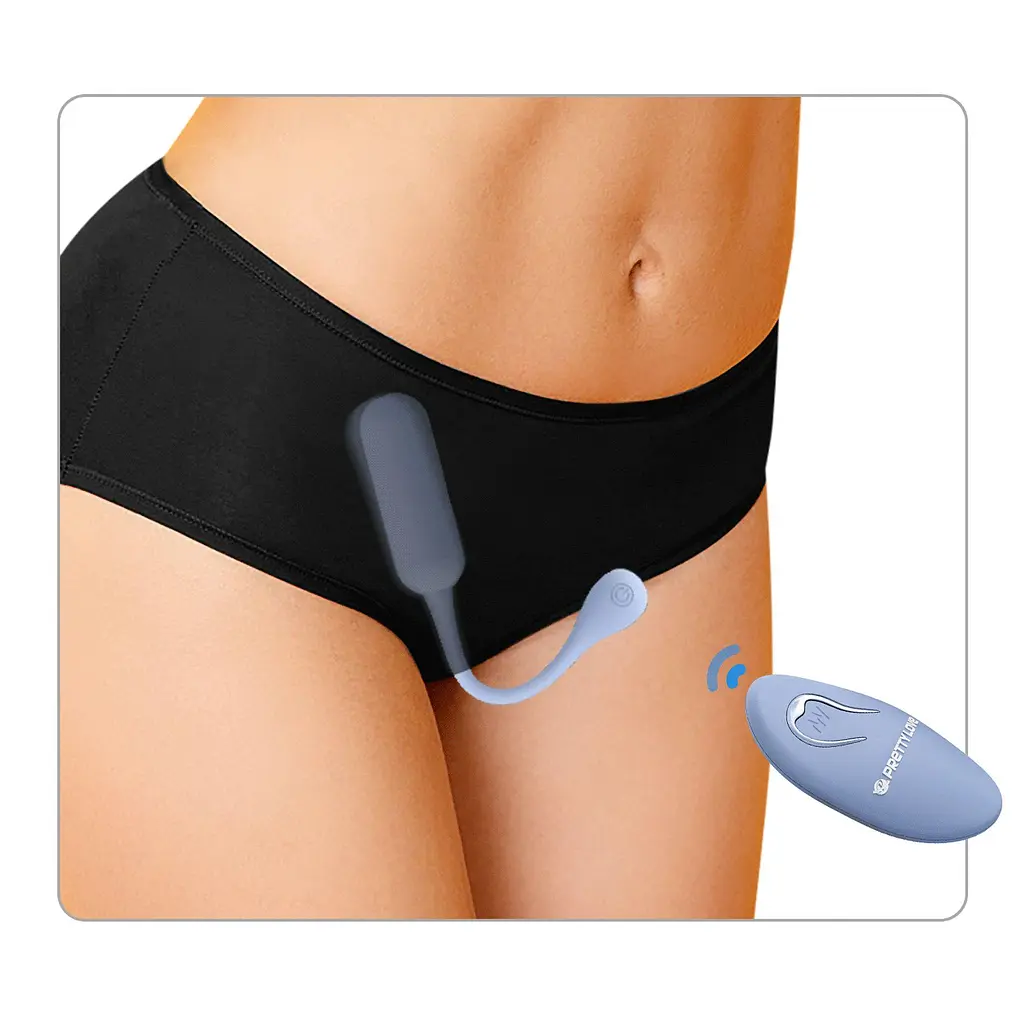 Віброяйце Pretty Love Lechies Dream 18.6 см блакитний - фото 5