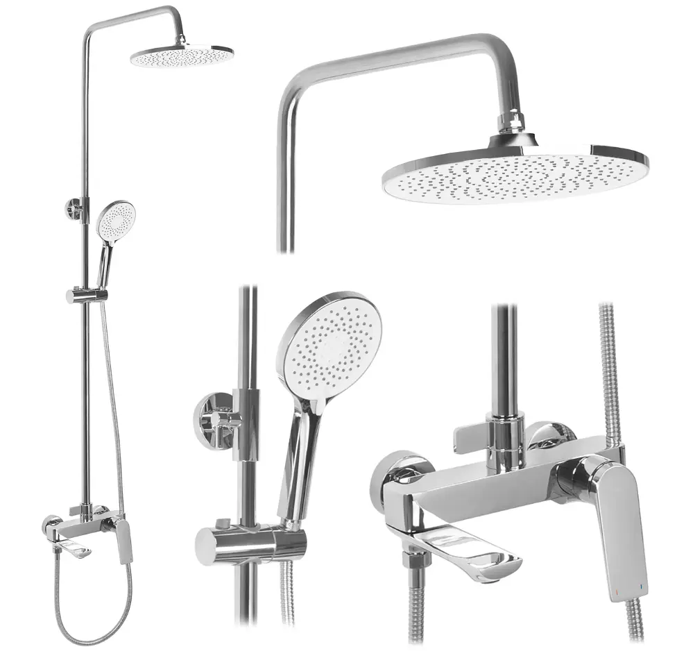 Душова система з виливом Rea Avalon chrome REA-P8699