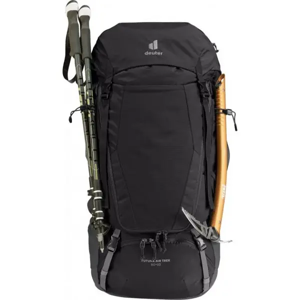 Рюкзак Deuter Futura Air Trek 60 + 10 Black-Graphite (1052-3402321 7403) - фото 4