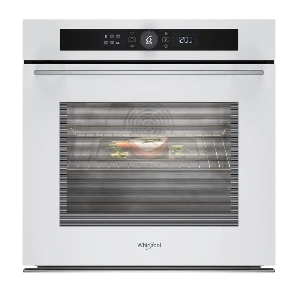 Whirlpool Духовий шафа електричний, 73л, A+, дисплей, конвекція, піроліз, телескопічні напрямні, білий - фото 6