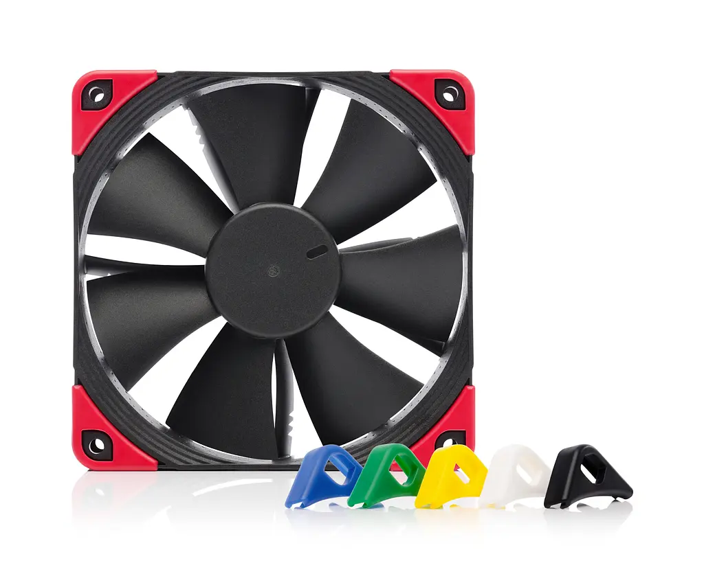 Вентилятор Noctua NF-F12PWM CHROMAX BLACK SWAP для корпусу 120x120x25мм SSO2 300-1500об/хв