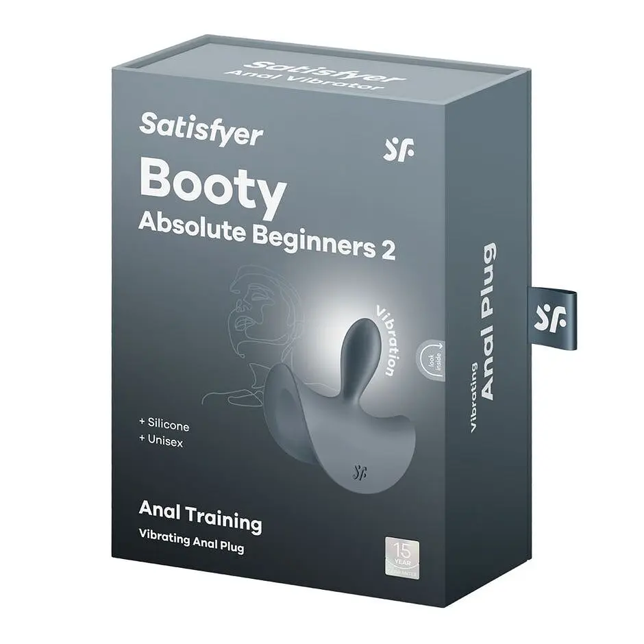 Анальна пробка Satisfyer Booty Absolute Beginners 2 7.9 см (сірий) - фото 7