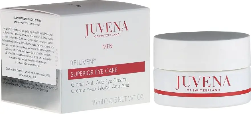 Антивіковий крем для області навколо очей Juvena Rejuven Men Superior Overall Anti-Age Eye Cream 15 мл (76835) - фото 3