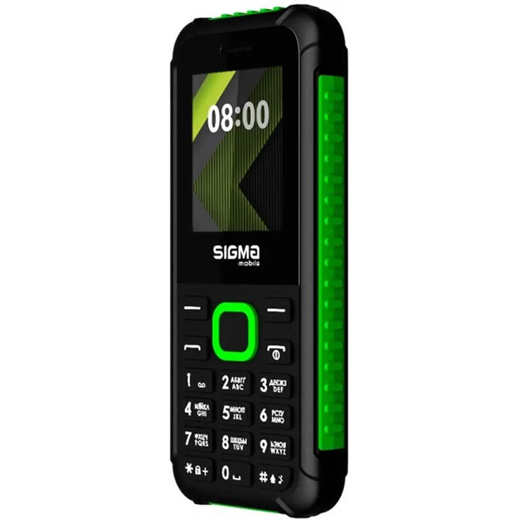 Sigma mobile X-style 18 Track Dual Sim Black/Green - фото 3