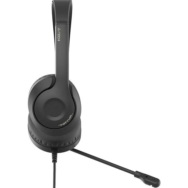 Комп'ютерна гарнітура A4Tech FH100U Black - фото 5