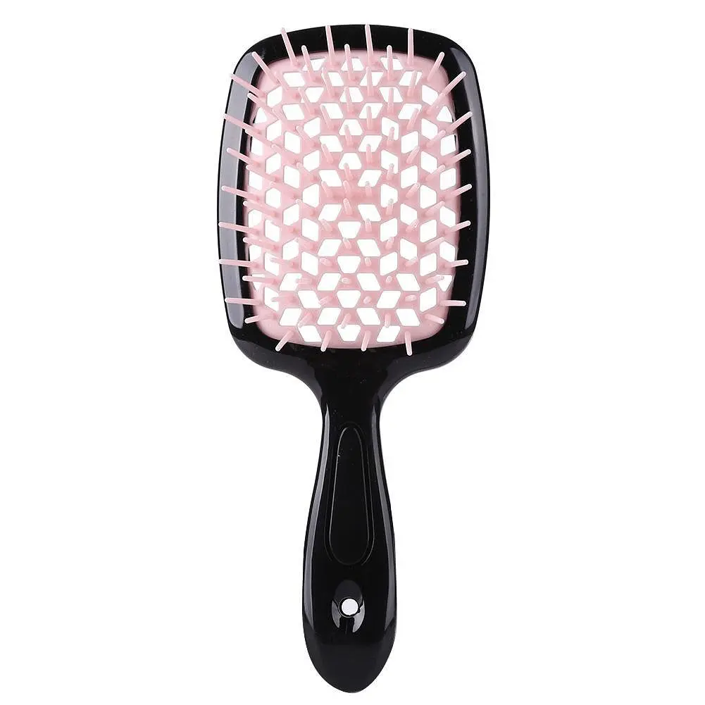 Щітка для волосся Superbrush Janeke Чорний/світло-рожевий, гребінець для мокрого волосся (щітка для волосся) (ST) - фото 4