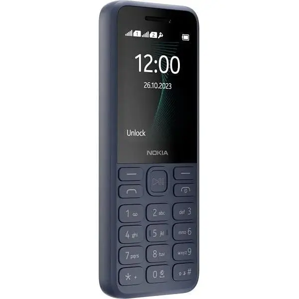 Телефон кнопковий Nokia 130 TA-1576 Dl Sim 2023 темно-синій - фото 4