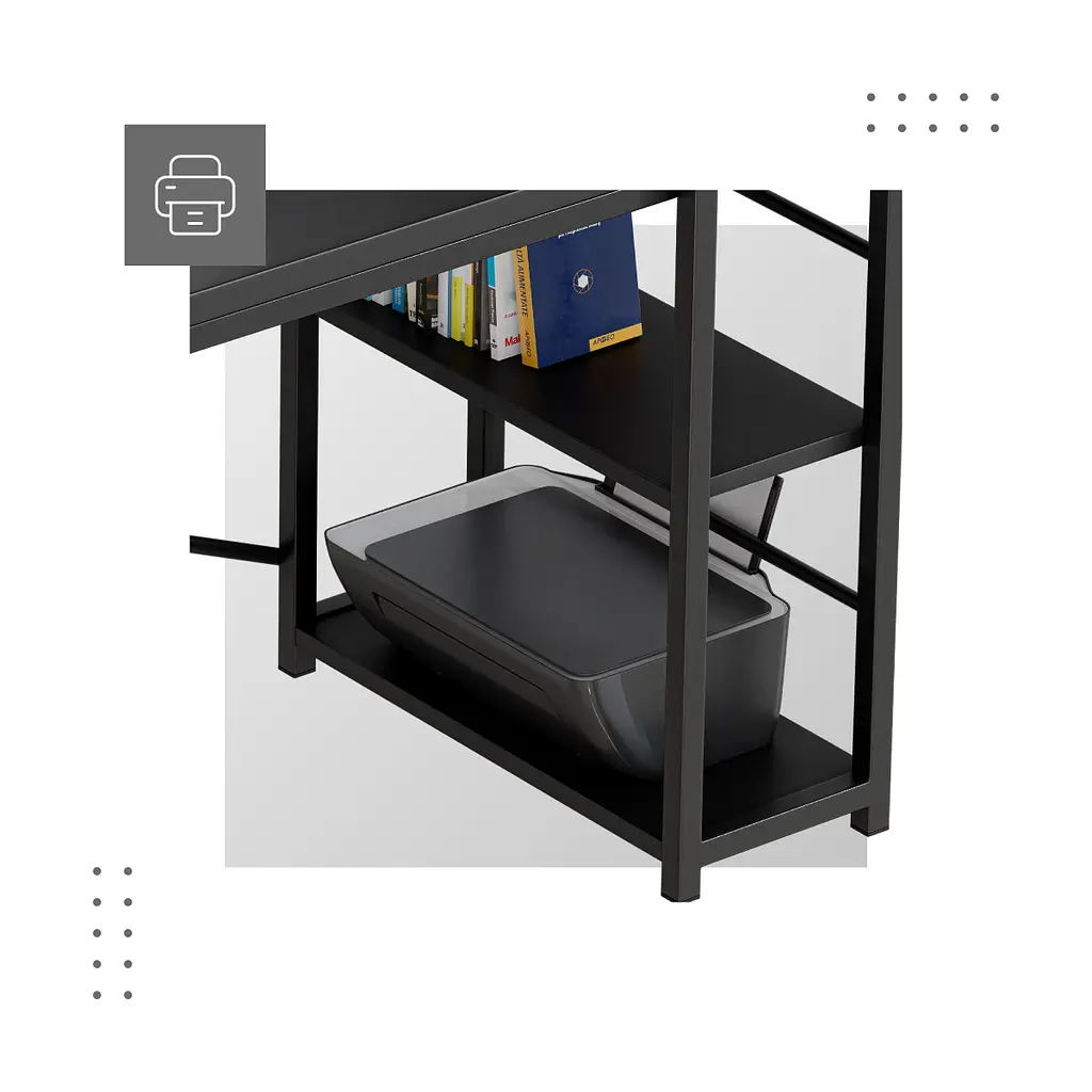Компьютерный стол Mark Adler Leader 4.0 Black - фото 4