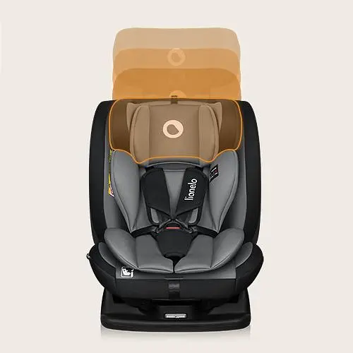 Автокрісло Lionelo Izzy I-Size black grey (LO-IZZY I-SIZE BLACK GREY) - фото 14
