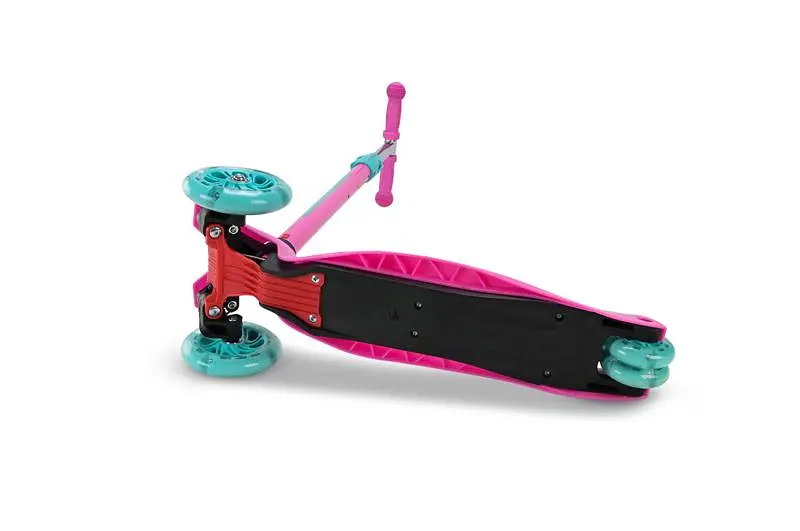 Самокат дитячий 4-х колісний BH2616 Barbie MAXI, колеса PU, що світяться. - фото 6