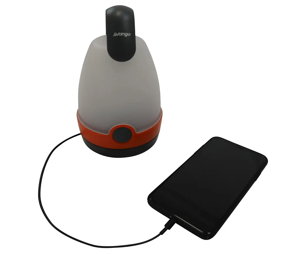 Ліхтар кемпінговий Vango Superstar 700 Recharge USB Orange (ACSLANTRN3KTW37) - фото 2