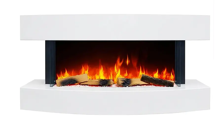 Електрокамін ArtiFlame Lofoten AF48 з 3D-ефектом полум’я, обігрівом та Wi-Fi керуванням