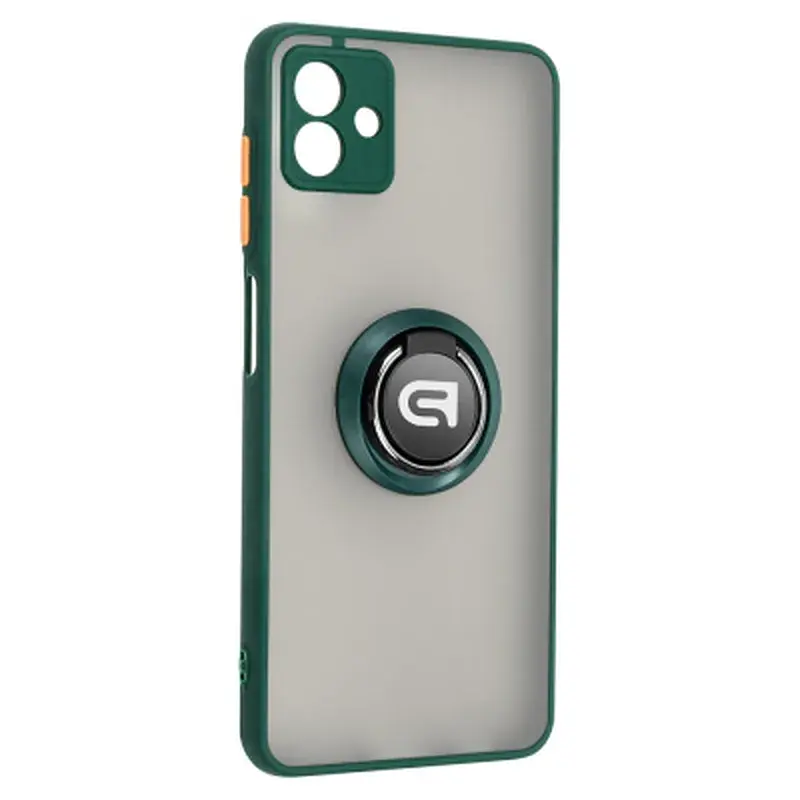 Чохол до мобільного телефона Armorstandart Frosted Matte Ring Samsung A04 (A045) Dark Green (ARM68343)