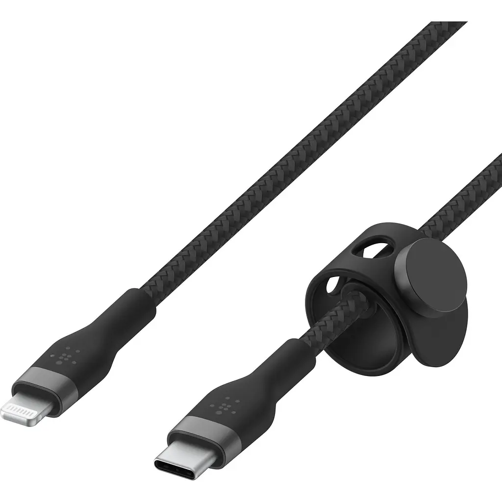 Кабель Belkin Boost Up Charge Pro Flex USB-C to Lightning 1m Black (CAA011BT1MBK) [158811] - фото 4