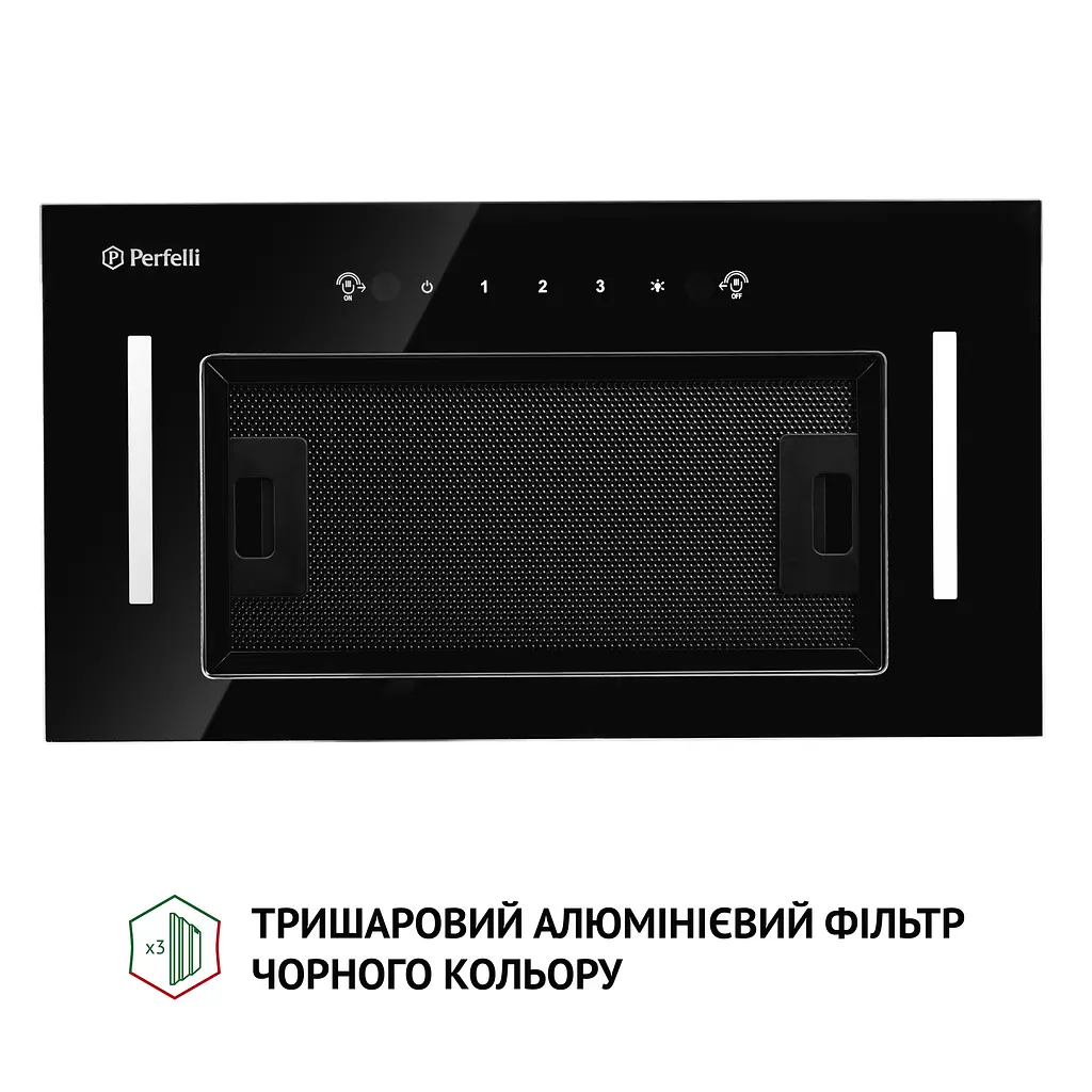 Витяжка повновбудована PERFELLI BIS 58844 BL 1200 LED - фото 5
