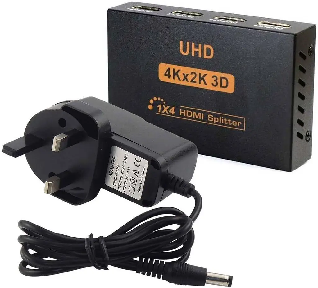 HDMI спліттер 1×4 4K 60Hz із USB-живленням - фото 4