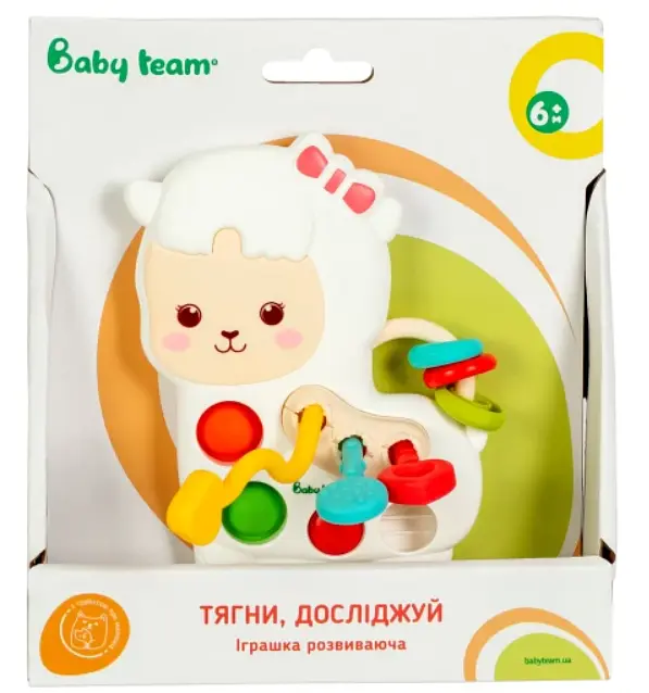 Іграшка розвиваюча Baby Team Тягни, досліджуй (8684) - фото 4