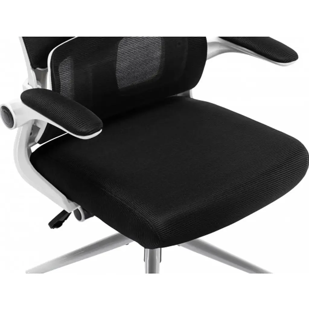 Офісне крісло GT Racer X-5728 White/Black [125605] - фото 7